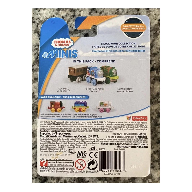 Fisher-Price Thomas And Friends Minis 3-pack