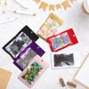 200 Pack Resealable Mylar Holographic Bags Food Storage Smell Proof