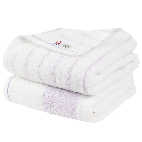 Bloom Imabari Towel, Certified Bath Towel, Set of 2, Natural