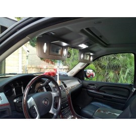 RZ LIGHTZ 2007-2013 Escalade and Excalade ESV LED interior kit puddle lights tag & Reverse