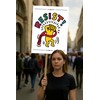 Resistance No Kings In America Protest Sign, Anti-Trump, Political Activist