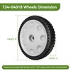 ranwin 734-04018 Front Drive Wheels Fit for Troy Bilt TB240