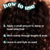 Nature Spell Curl Leave-In Cream, Salt Free Formula for Definition,