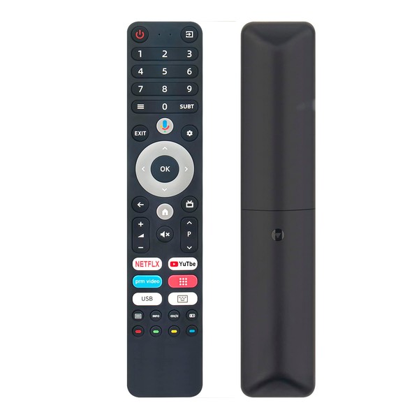AULCMEET L32H8CG Replacement Voice Remote Control Suitable for forChiq QLED