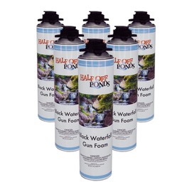 HALF OFF PONDS Waterfall Gun Foam - (6) Pack of 24oz Cans - GF24-6PK
