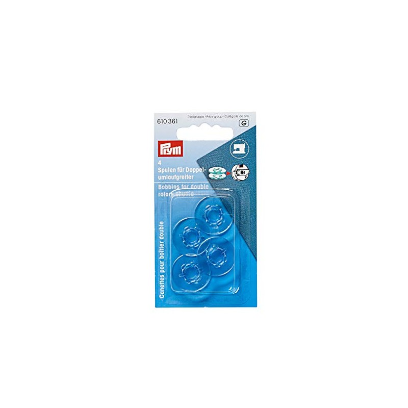 Prym Plastic Bobbins, One Size