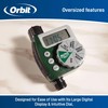 Orbit 62067 1-Outlet Programmable Digital Hose Watering Timer, 2-Pack