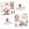 Ipetboom 6sheets Christmas Temporary Stickers for Boys and Girls Adults