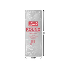 Compactor Bags for Round Container (50 Pack)