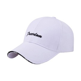 Buzz Selection Cap245 Hat, English Letters, Logo Cap, Simple Design, Sports, Men's, Women's, white