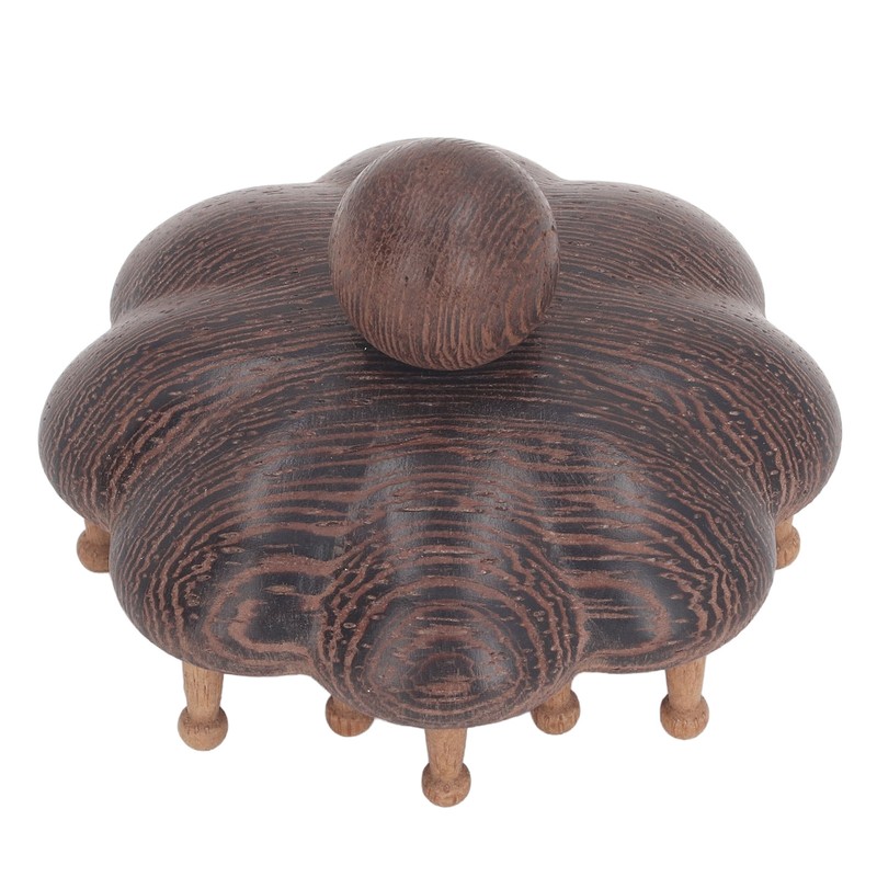 Wood Massage Comb Sandalwood Scraping Scalp Massage Comb Massager Tool