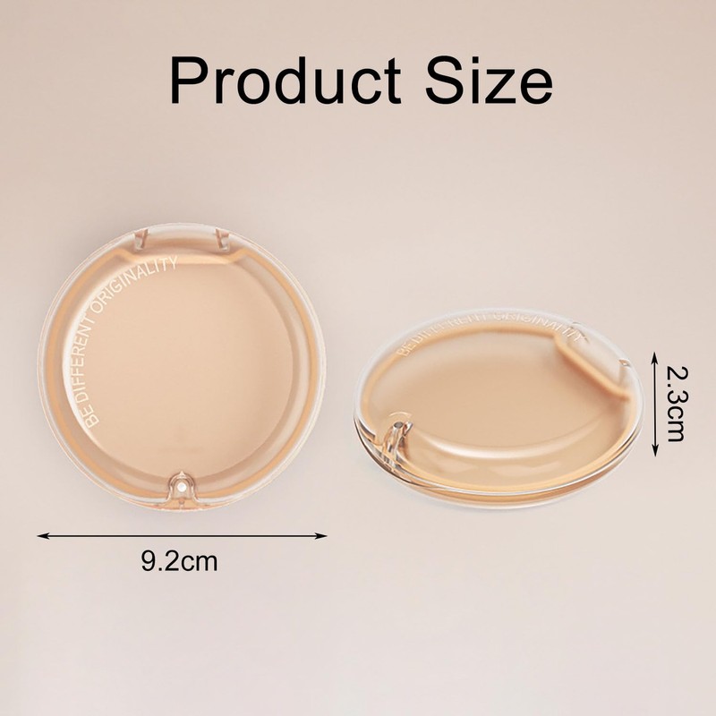 Eupneicu Portable Braces Box, Denture Container Box, for Storing Braces