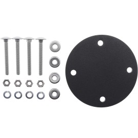 For Rotopax, For Yakima, For Gobi, For Voyager Heavy-Duty Mount Backing Plate for Off-Road Ladder Roof Cargo Rack with Bushings