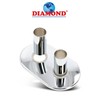 Heating Pipe Cover Set 20 mm Chrome Brass Cover Rosette