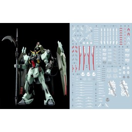 Fluorescent Water Transfer Decals for HG, RG, EG, MG, PG, RE, HiRM Robot MS Detailing (For ULL MECHANICS 1/100 Fobidun Gundam)