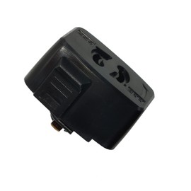 Aiwode Writech Receptacle for Lighting Rail, Hanging Ceiling Plug for Duct Rail, Easy to Install Ceiling Body for Lighting Rails, PSE Certified (Black 1 Pack)