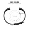 Runlio ID115plusHR (Version 2025), Replacement Bands, Adjustable Replacement Straps Fitness