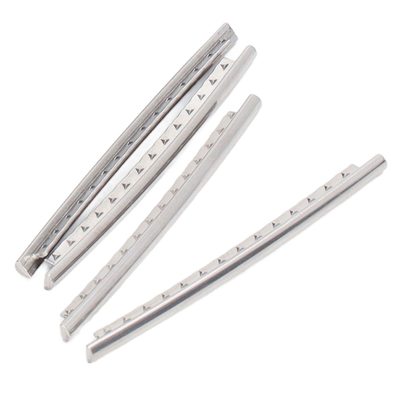 24Pcs Guitar Fret Wire 2.7mm 24 Frets Stainless Steel Fretwire
