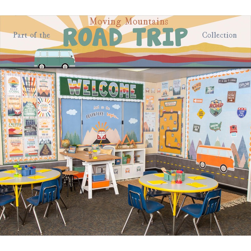 Teacher Created Resources Moving Mountains Road Trip Camper Vans Mini