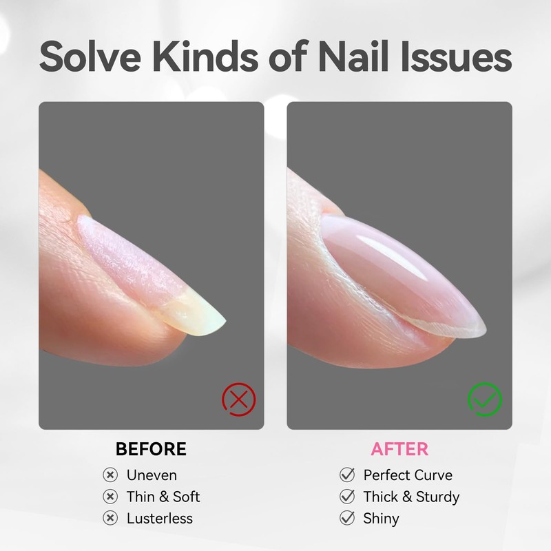 BORN PRETTY Builder Gel 8 in 1 Clear Gel 15ml,