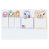 Sunstar Stationery S2842017 Snoopy Sticky Notes, Die-Cut Slim, Peanuts, Snoopy