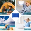 Ultralight Inflatable Pillows for Travel Camping: 2PCS Soft Blow up