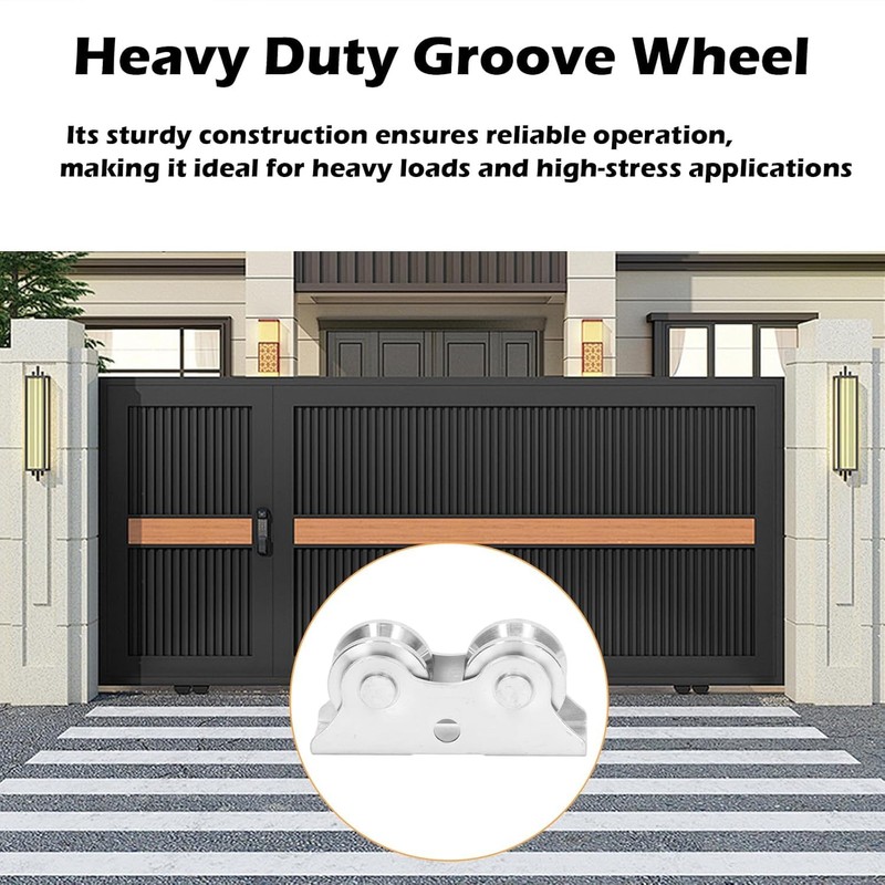 Yuecoom Groove Wheel VShaped, Track gate Wheels, V Shaped Double