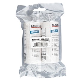 Fackelmann Lint Roller Refill, Set of 2, Pet Hair Removal, 10.5x8.5x4cm, White
