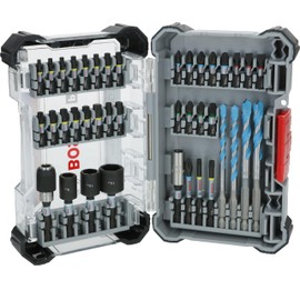 Bosch 40x PRO Impact Mixed Set, 40-Piece (for Concrete, Soft Tiles, 200 x 107 mm, Professional Accessories Screwdriver, Screwdriver)
