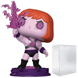 POP Funko Fusion: Masters of The Universe - He-Man Limited Edition Chase Funko Vinyl Figure (Bundled with Compatible Box Protector Case), Multicolored, 3.75 inches