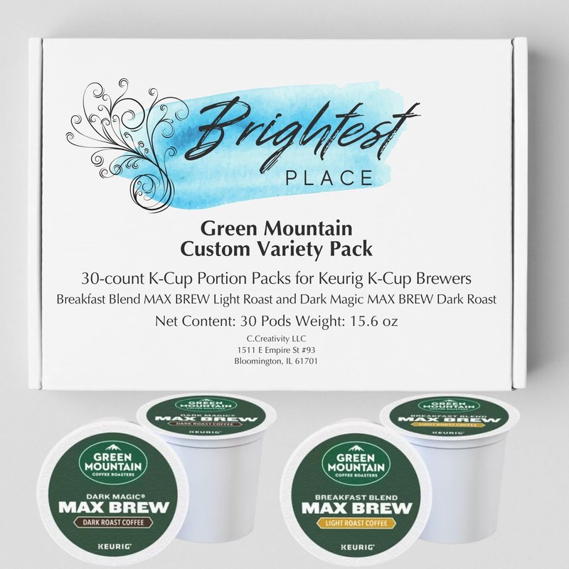 30-count K-Cup portion packs for Keurig K-Cup Brewers with Green