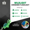 Sun Company Wildlight Animal Caribina Flashlight | Mini Animal Keychain
