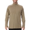 100% Merino Wool - Men’s Midweight Quarter Zip - Warm