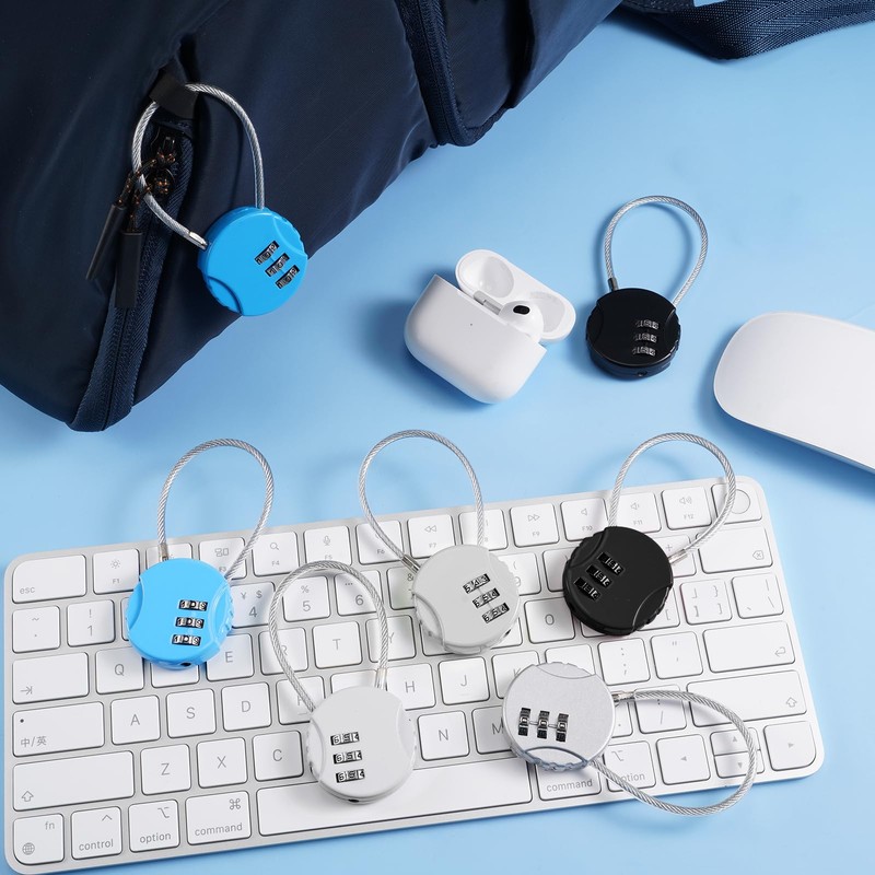 Moxweyeni 32 Pack Combination Lock 3 Digit Small Combo Luggage