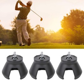 3Pcs Golf Ball Pickup Tool 3-Prong Golf Ball Retriever Grabber Pick Up Back Saver Claw Accessory for Golf Putter Grip