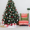 Lihao 90 cm Christmas Tree Skirt, Round White Christmas Tree