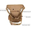 Men Adjustable Military Thigh Bag Utility Waist Pack Pouch Hiking