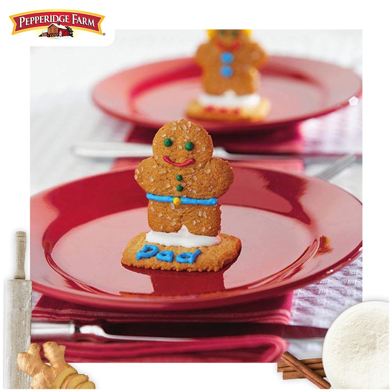 Pepperidge Farm Gingerman Cookies, 21 Ginger Cookies, 5 oz. Bag