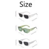 Manqyi Pack of 3 Sunglasses Women's Vintage Retro Rectangular Sunglasses