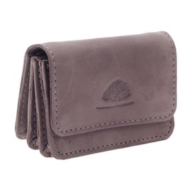 Greenburry Vintage Small Leather Coin Purse Mini Purse 1680, gray, Standard size, Vintage