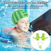 Funny Watermelon Kids Swim Cap with Ear Plugs & Nose
