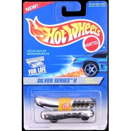 Hot Wheels 1996 1:64 Scale Silver Series II Chrome Oscar Mayer Wienermobile Die Cast Car 4/4