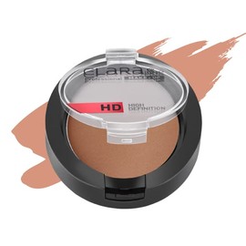 Claraline Eyeshadow Single, Pressed Powder, Paraben-Free,Cruelty Free, Halal Certified, Easy to Apply, Gift Eye Makeup for Women and Girls, 224 Bronze, 1 Count