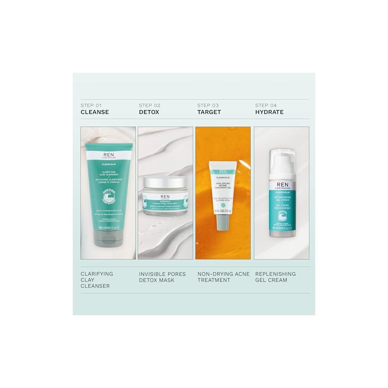 REN Clearcalm3 Replenishing Gel Cream