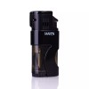 Maven Sabre Tripple Flames Torch Lighter - Silver