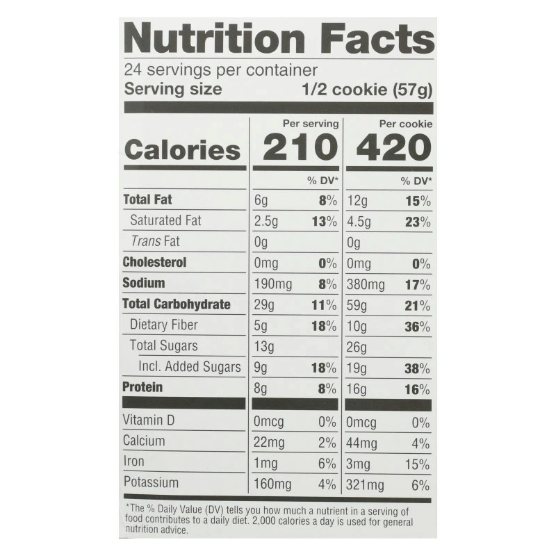 Lenny & L Cookie Complete Oatmeal Raisin - 4 oz