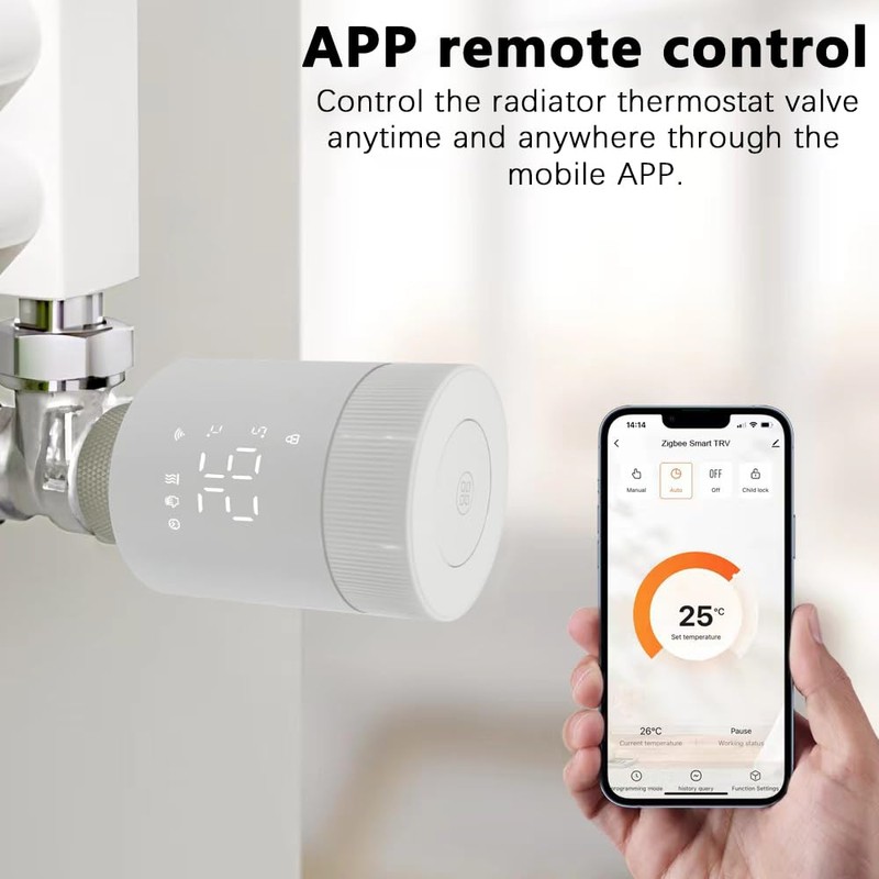 RKHK TR-M3Z-WIFI Temperature Control Valve WiFi Add-on Compatible with Alexa,
