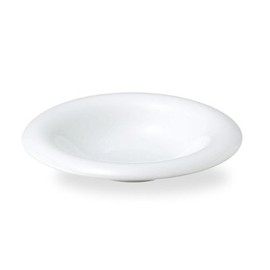 Alte 9.4 inches (24 cm) Soup Plate, White Tableware, Made in Japan