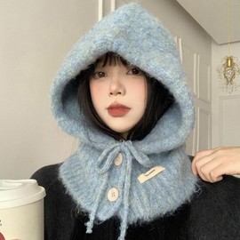 Cashmere Balaclava Starry Sky Blue - LF1274 One Size Fits Most Sky Blue 3ea