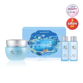 Suryeohhan 효비담 수분샘 크림AD 대용량 특별기획 (26년 볼삭 에디션) Hybeada Hydrating Sample Cream AD Large Capacity Special Edition (2026 SMOOTH Edition)